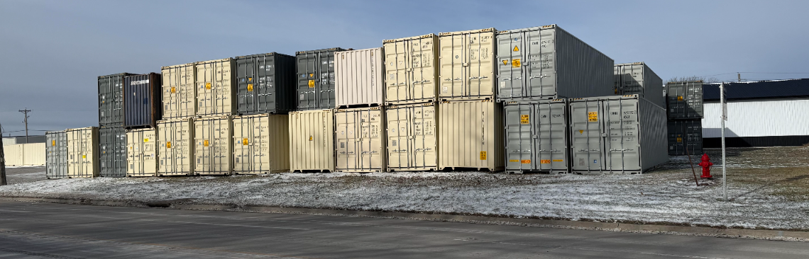 8x40 New High Cube One Trip Shipping Containers
