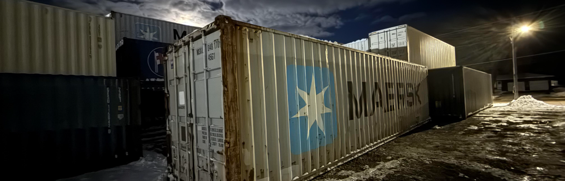 8'x40' CW Shipping Container