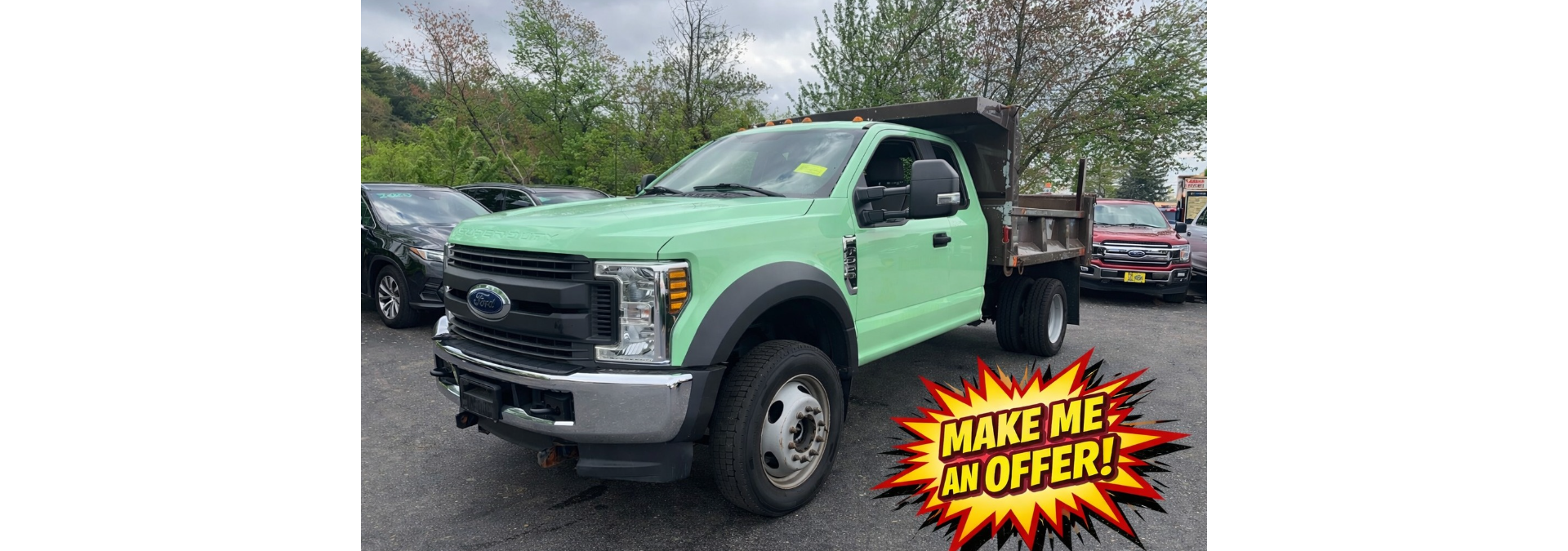 2018 Ford F-550 DRW SUPER DUTY DUMP
