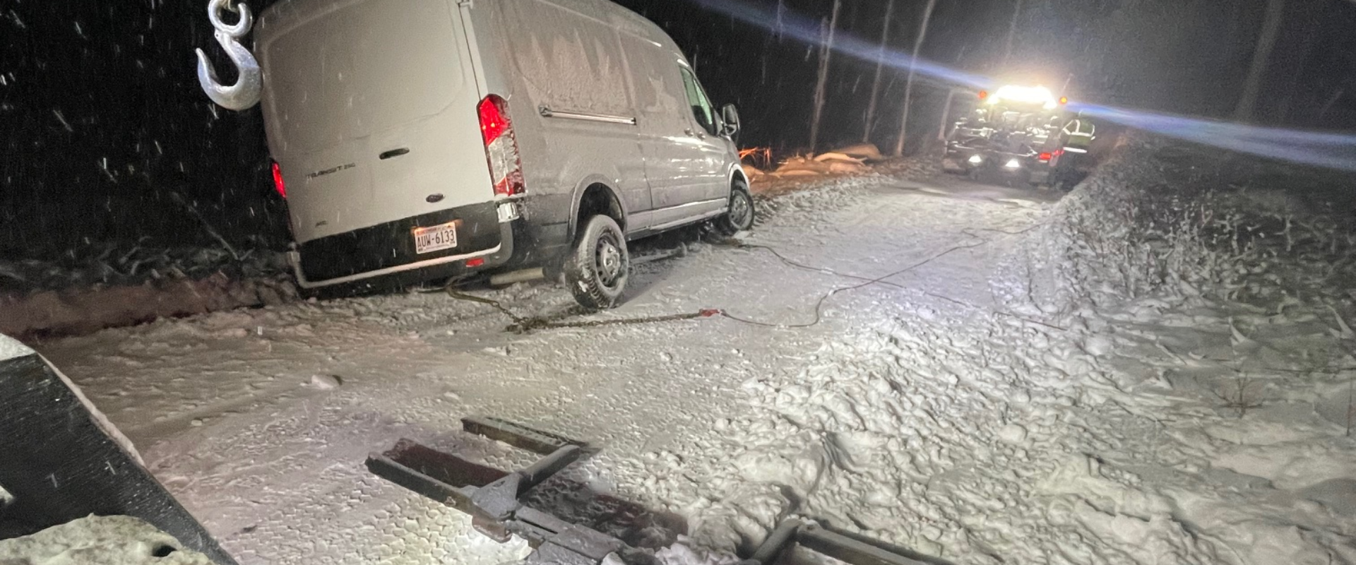 Rain, sleet or snow!