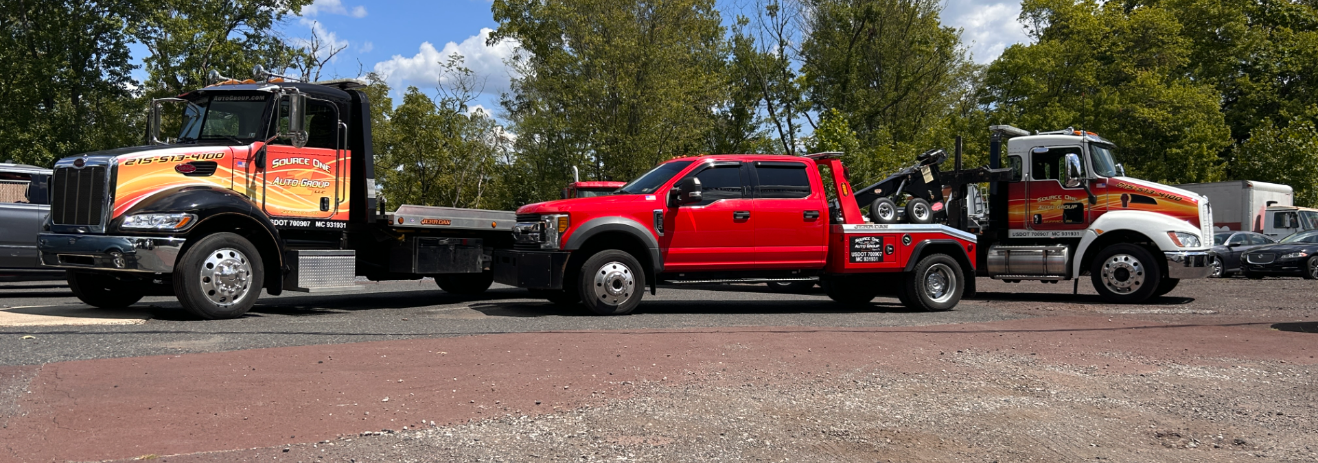 We offer 24 hour Towing Services!