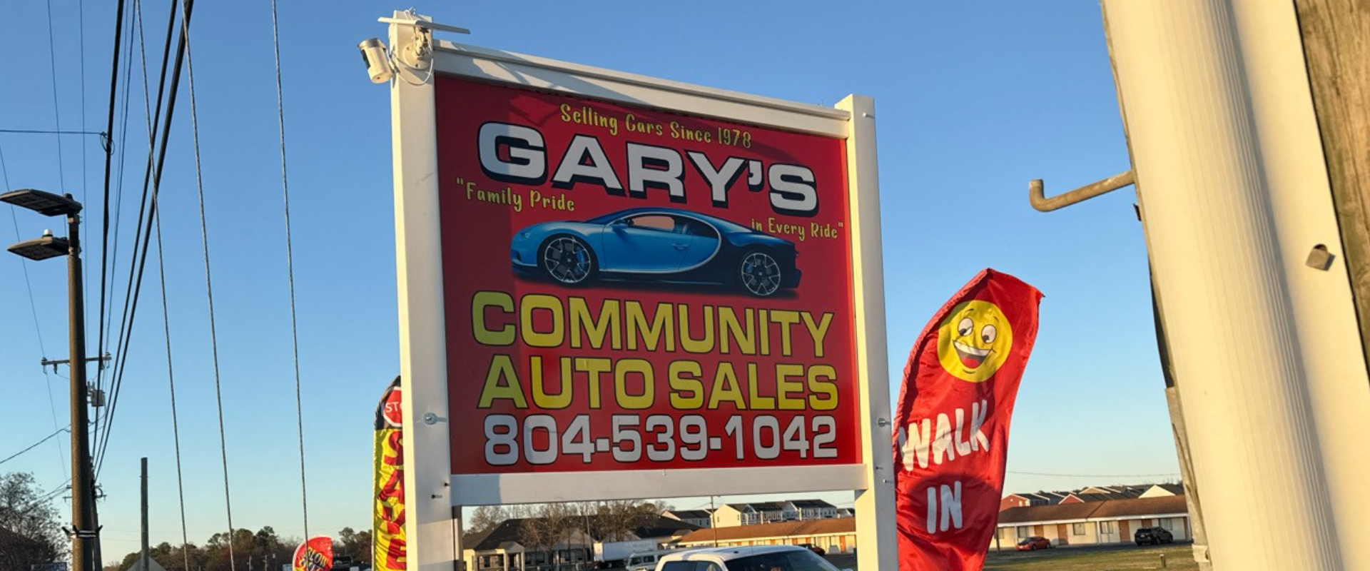 Call 804-539-1042 if I am not here. I am only 5 minutes away.