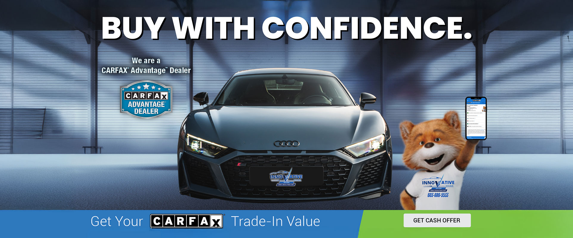 CARFAX ADVANTAGE DEALER! FREE CARFAX REPORTS! CASH OFFER FOR YOUR TRADE-IN!