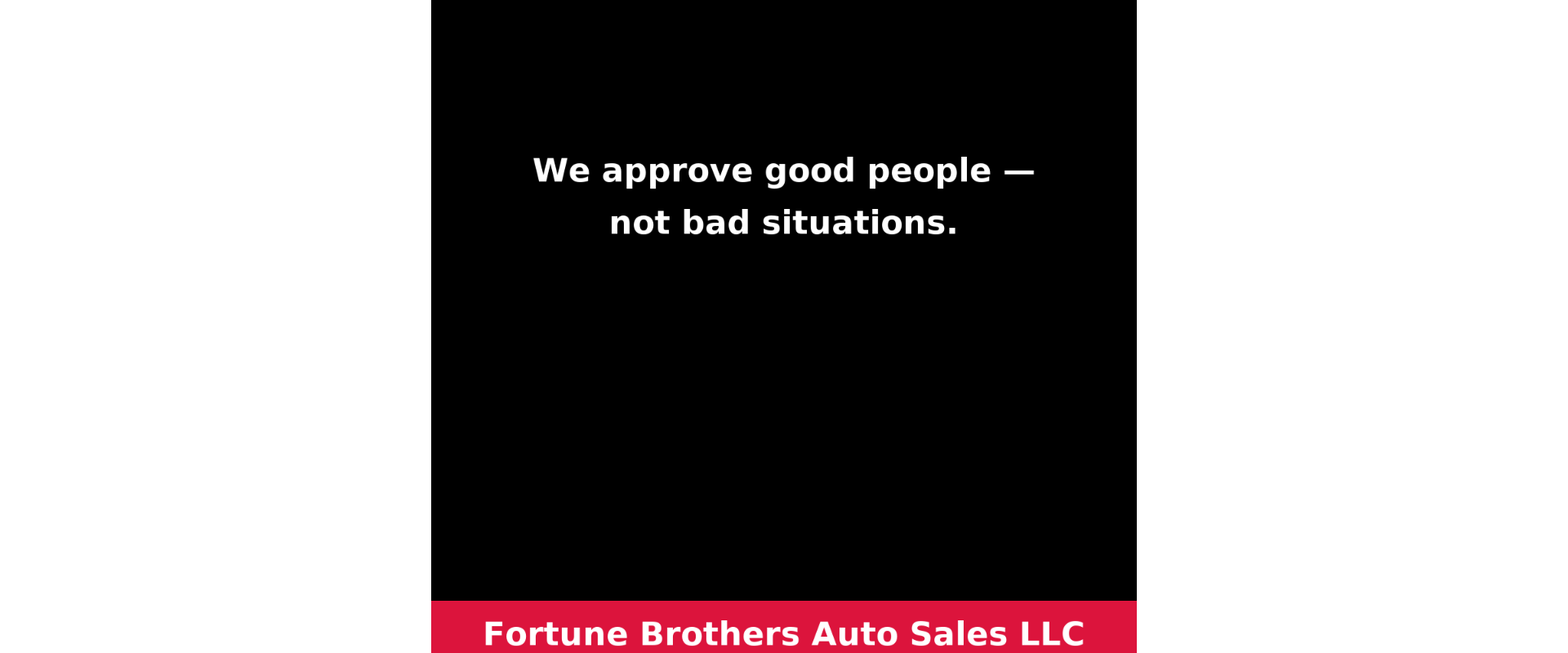 We Look At The Person, Not The Past!