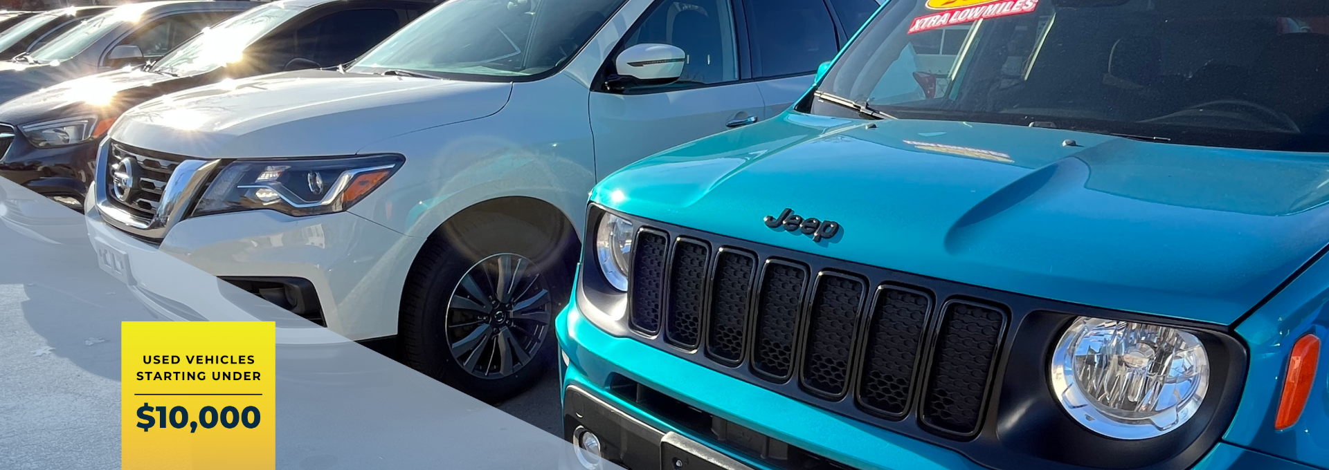 Used Cars Often Starting Under 10k
