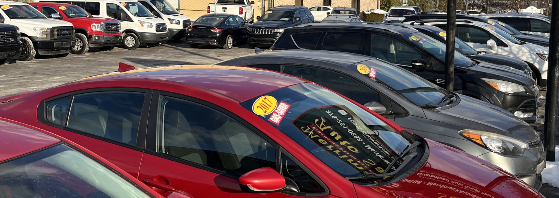 Used Sedans Such as Kia & Nissan in Stock