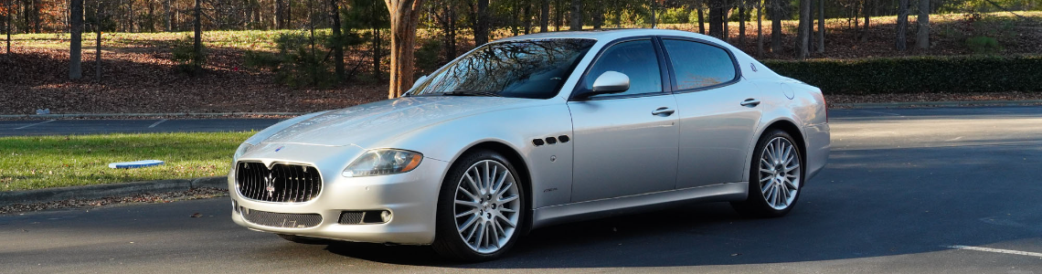 Lowest mileage Quattroporte S in the country with only 14k miles.