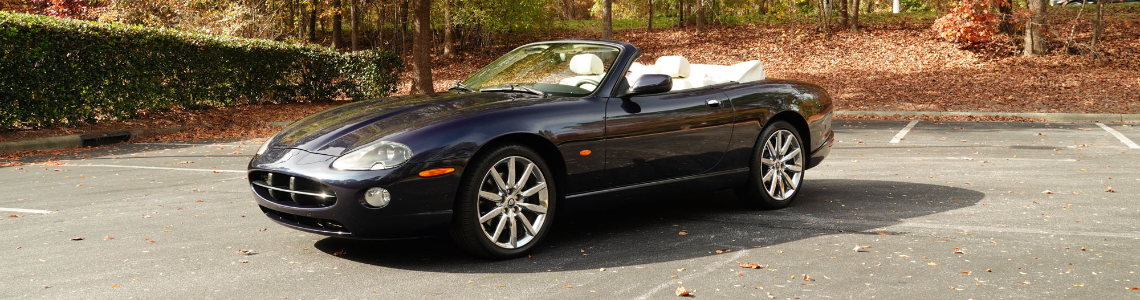 Second Best color combo Bay Blue on Ivory 2006 Jaguar XK8 Final Victory Edition with 49k miles