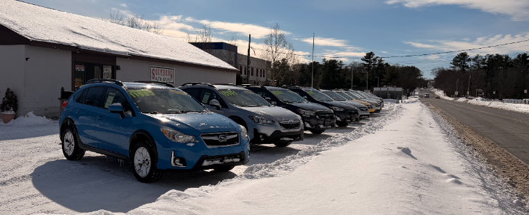 Fresh Snow Fresh Subarus!