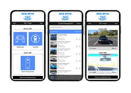 DCS Spin 360° App